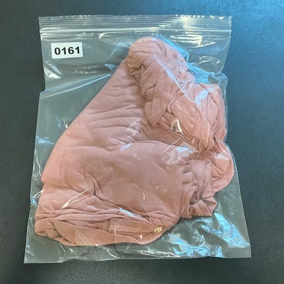 Sleeveless Ruffled Pink Tank Top Tunic Small - Picture 5 of 5